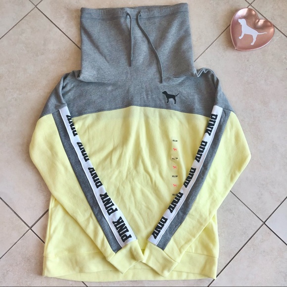 *NEW* VS PINK Pullover & Jogger Gray SET Size XS - Picture 6 of 15
